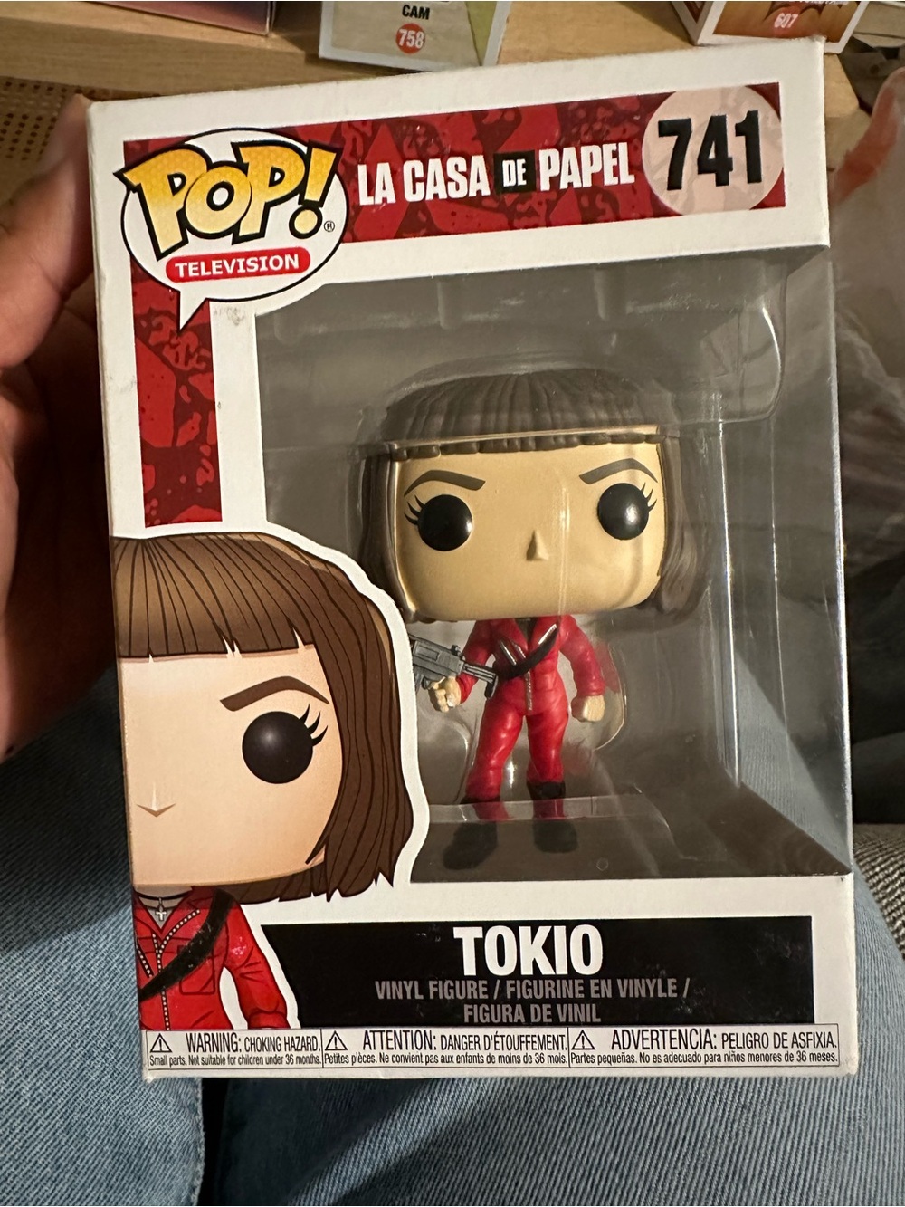 Funko Pop! La Casa De Papel Tokio Vinyl Figure - Red, Black, Brown